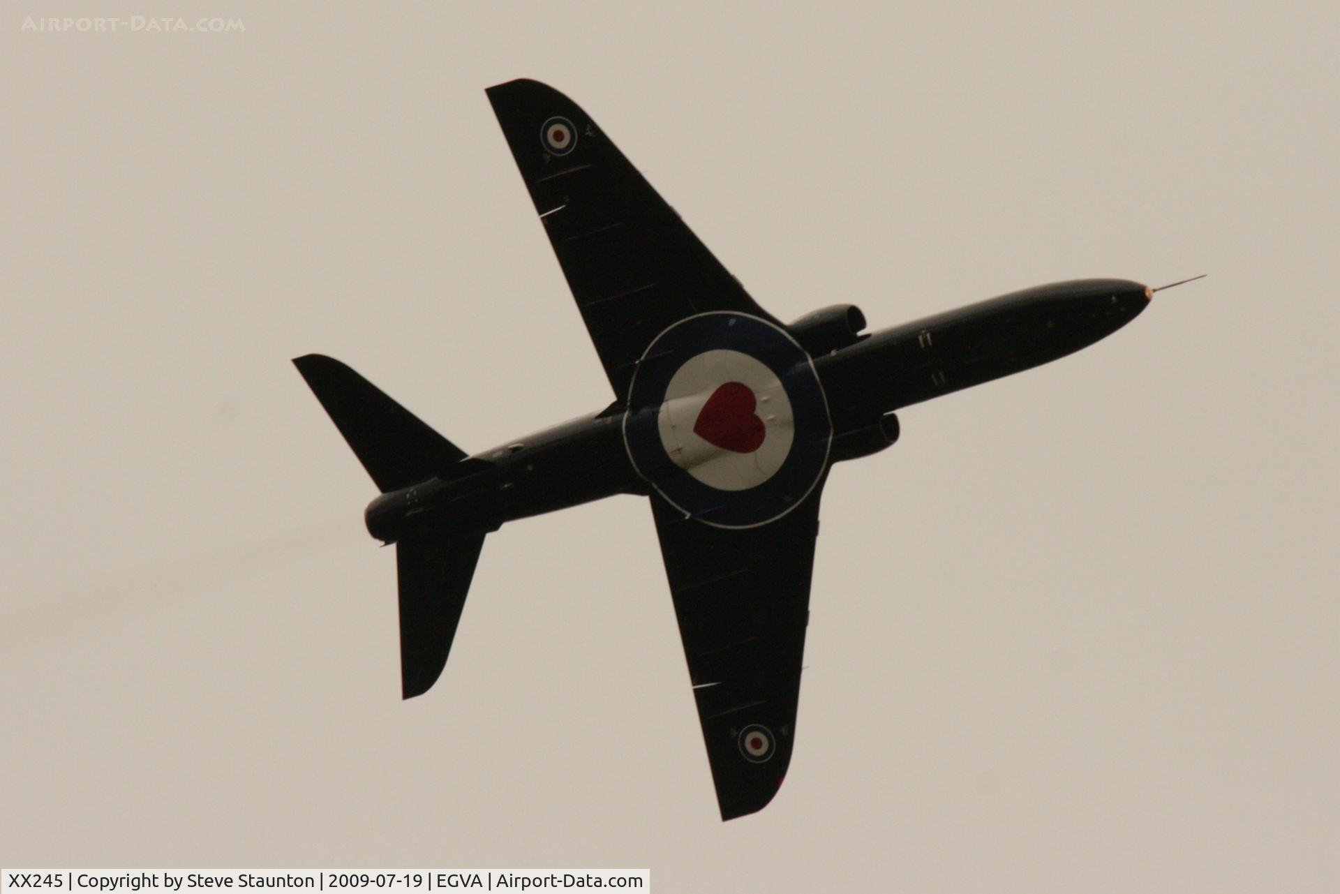 XX245, 1978 Hawker Siddeley Hawk T.1 C/N 081/312081, Taken at the Royal International Air Tattoo 2009