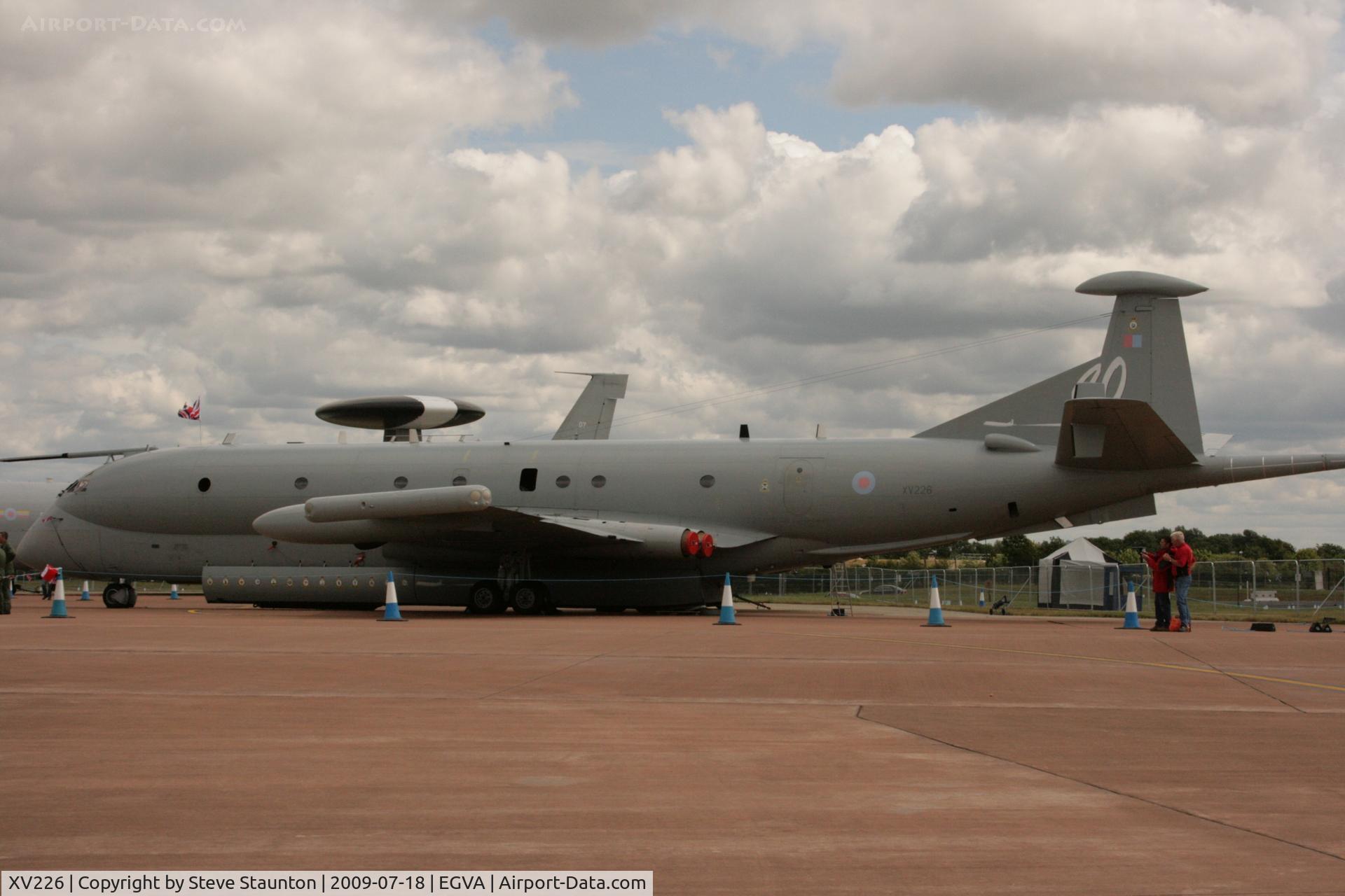 XV226, 1968 Hawker Siddeley Nimrod MR.2 C/N 8001, Taken at the Royal International Air Tattoo 2009