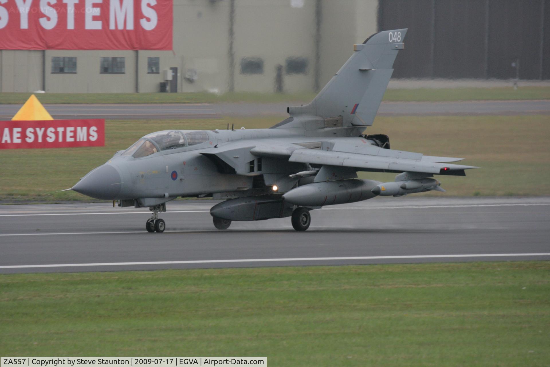 ZA557, 1981 Panavia Tornado GR.4 C/N 077/BS021/3041, Taken at the Royal International Air Tattoo 2009