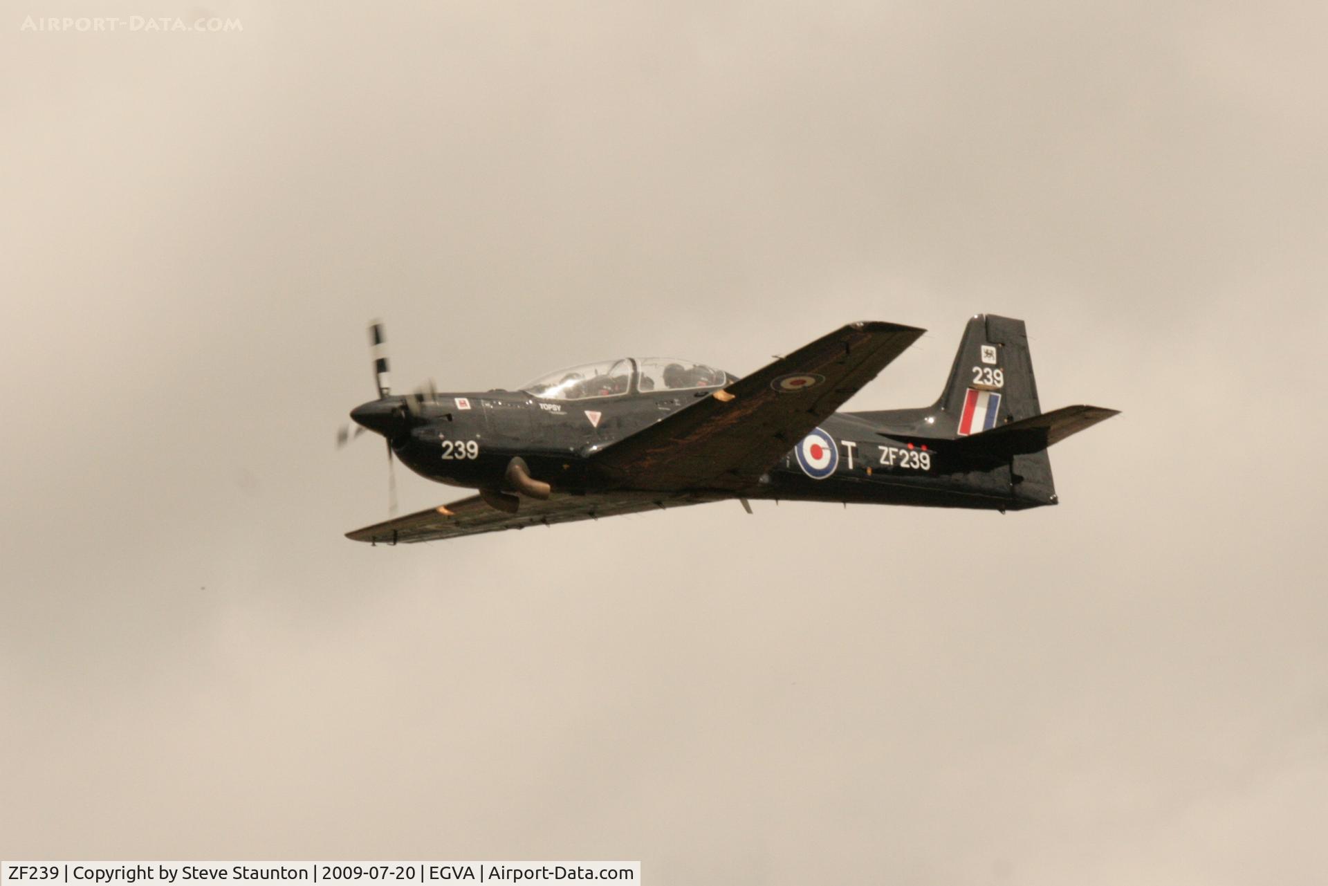 ZF239, 1990 Short S-312 Tucano T1 C/N S041/T39, Taken at the Royal International Air Tattoo 2009