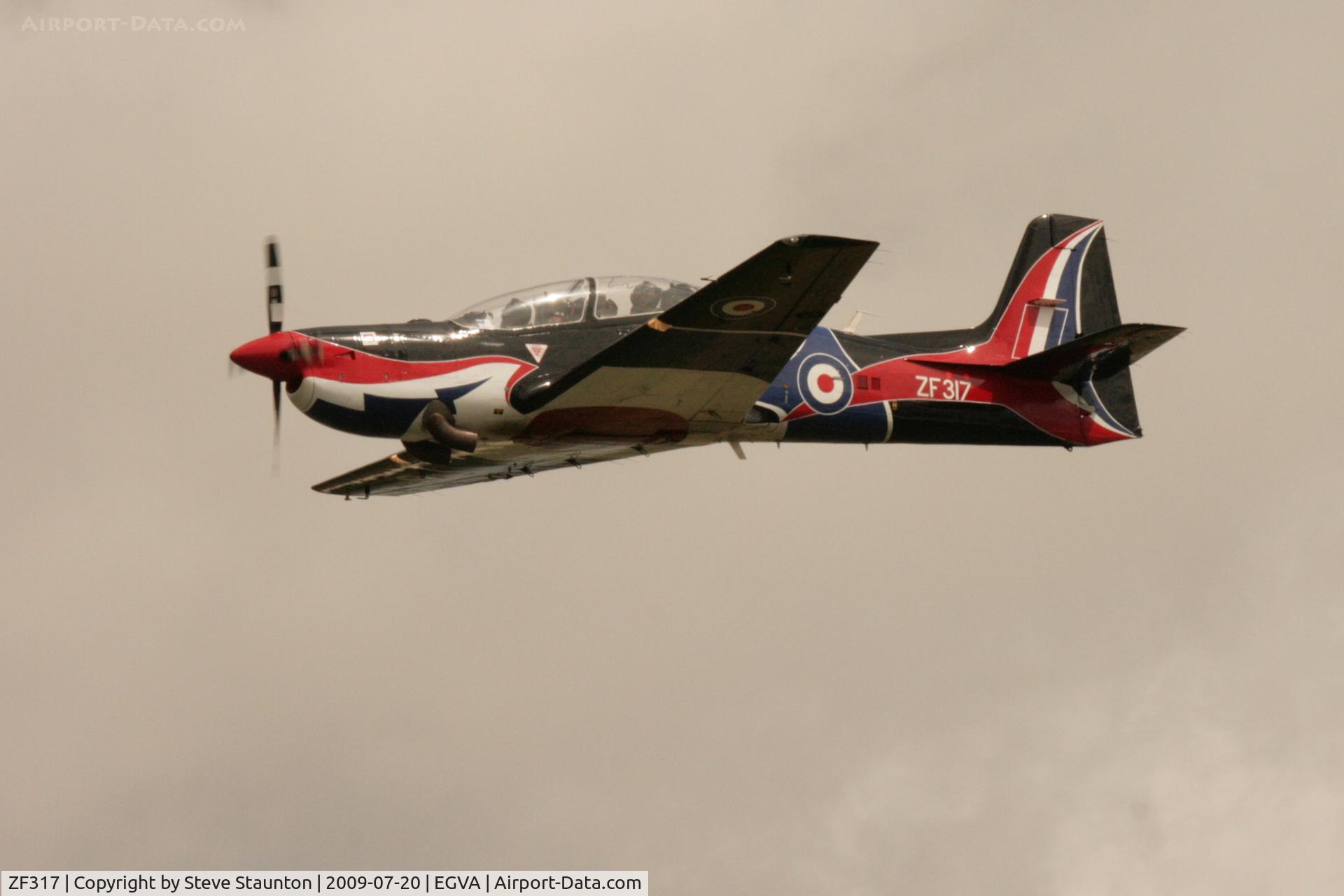 ZF317, Short S-312 Tucano T1 C/N S098/T69, Taken at the Royal International Air Tattoo 2009