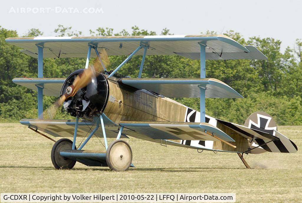 G-CDXR, 2006 Fokker Dr.1 Triplane Replica C/N PFA 238-14043, DR.I