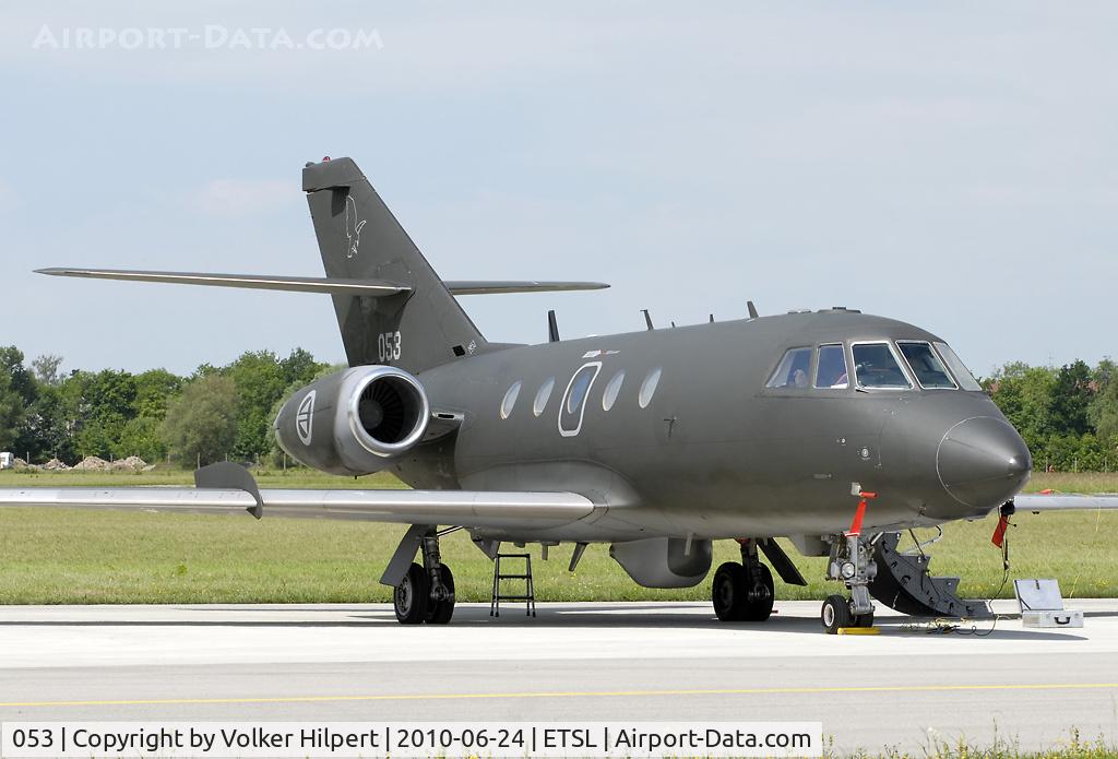 053, 1966 Dassault Falcon (Mystere) 20ECM C/N 053, Elite 2010