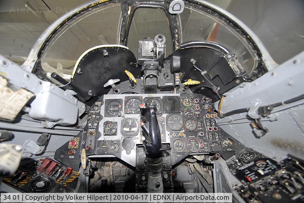 34 01, Fiat G-91T/1 C/N 001, Fiat G-91