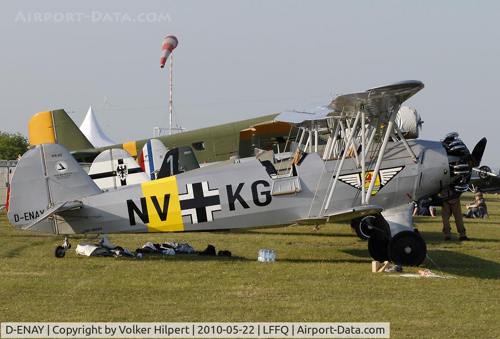 D-ENAY, 1940 Focke-Wulf Sk12 Stieglitz (Fw-44J) C/N 45, at lffq