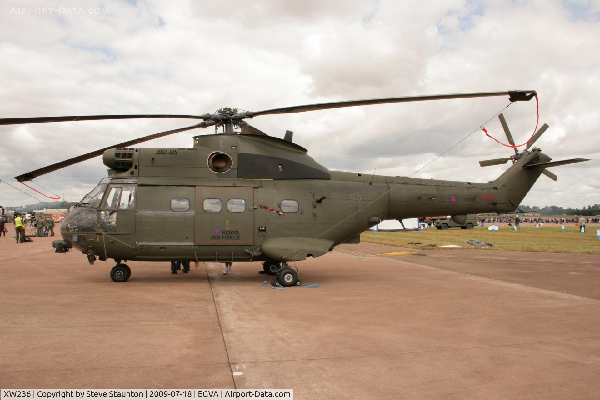 XW236, 1972 Westland Puma HC.1 C/N 1217, Taken at the Royal International Air Tattoo 2009