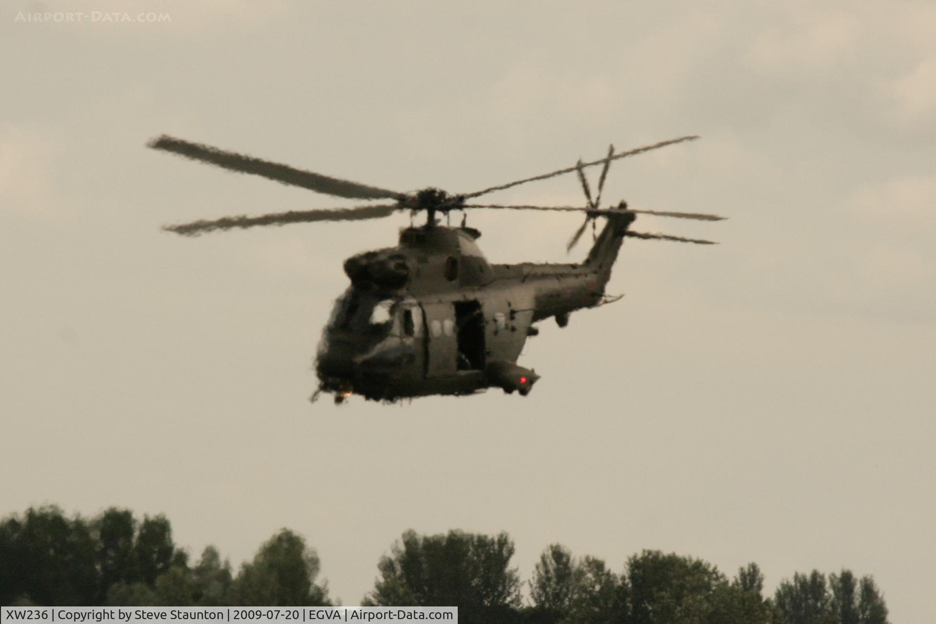 XW236, 1972 Westland Puma HC.1 C/N 1217, Taken at the Royal International Air Tattoo 2009