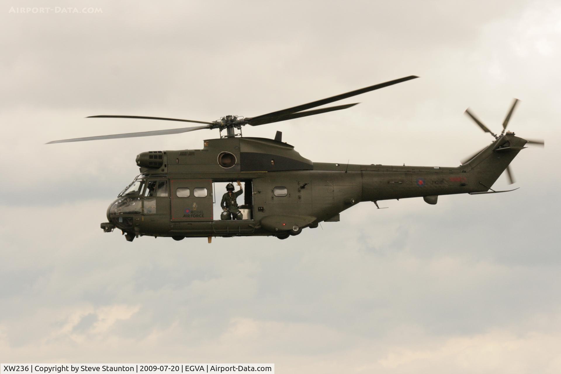 XW236, 1972 Westland Puma HC.1 C/N 1217, Taken at the Royal International Air Tattoo 2009
