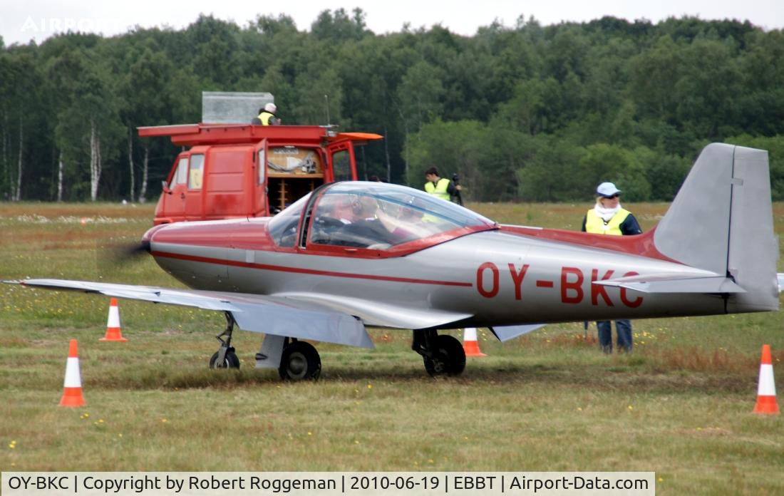 OY-BKC, 1968 Laverda F-8L Falco 4 C/N 414, Brasschaat Airfield 100 years