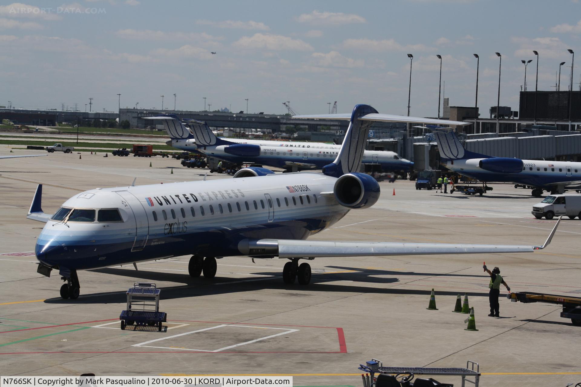 N766SK, 2005 Bombardier CRJ-702 (CL-600-2C10) Regional Jet C/N 10232, CL-600-2C10
