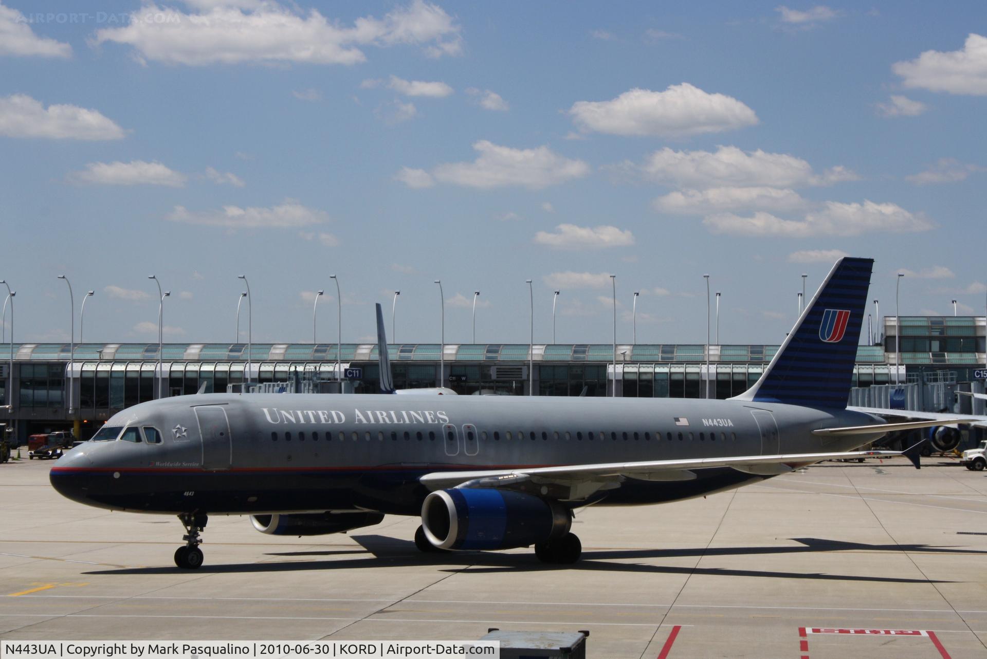 N443UA, 1998 Airbus A320-232 C/N 820, Airbus A320