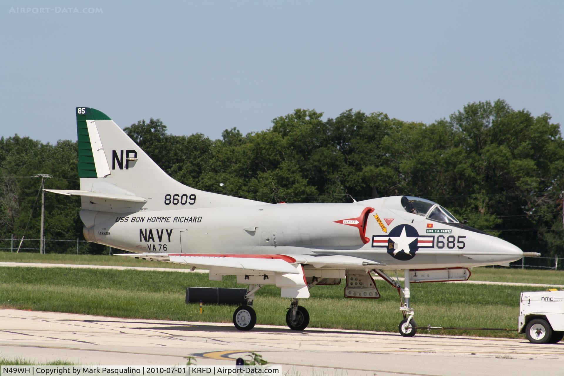 N49WH, 1959 Douglas A-4B Skyhawk C/N 11366, Douglas A-4-B
