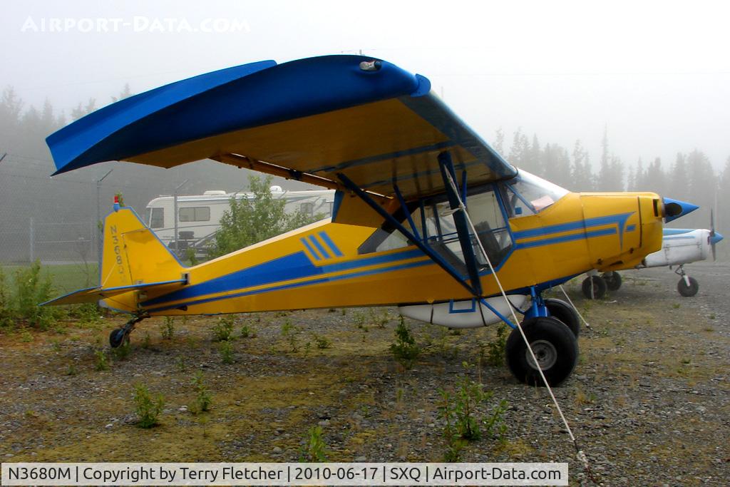 N3680M, 1947 Piper PA-12 Super Cruiser C/N 12-2631, 1947 Piper PA-12, c/n: 12-2631 at Soldotna