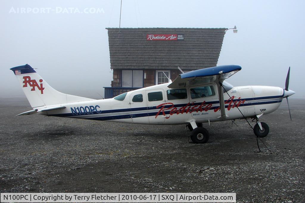 N100PC, 1978 Cessna T207A C/N 20700467, 1978 Cessna T207A, c/n: 20700467 in early morning mist at Soldotna