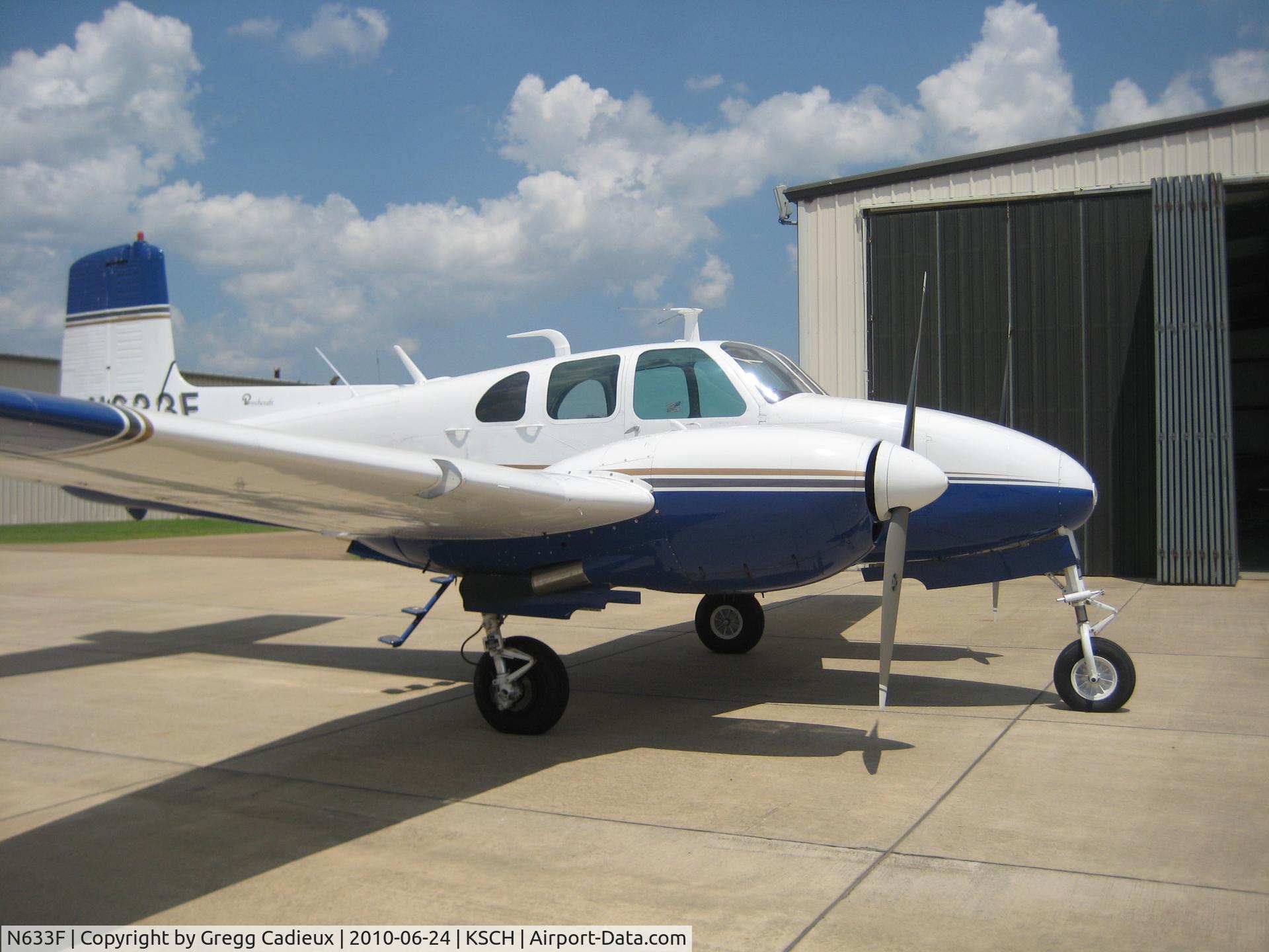 N633F, 1954 Beech B50 C/N CH-70, Looking Good !