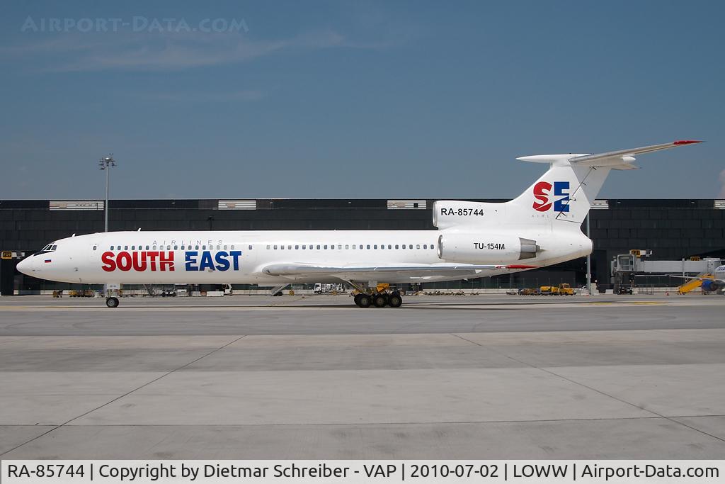 RA-85744, 1992 Tupolev Tu-154M C/N 92A927, South East Airlines Tupolev 154