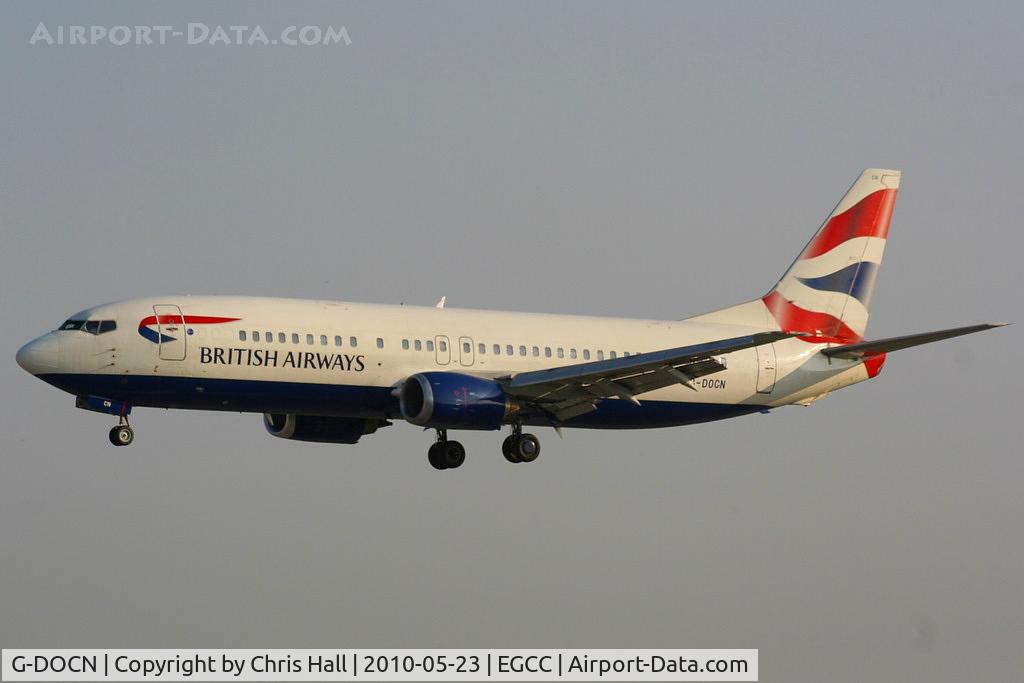 G-DOCN, 1992 Boeing 737-436 C/N 25848, British Airways