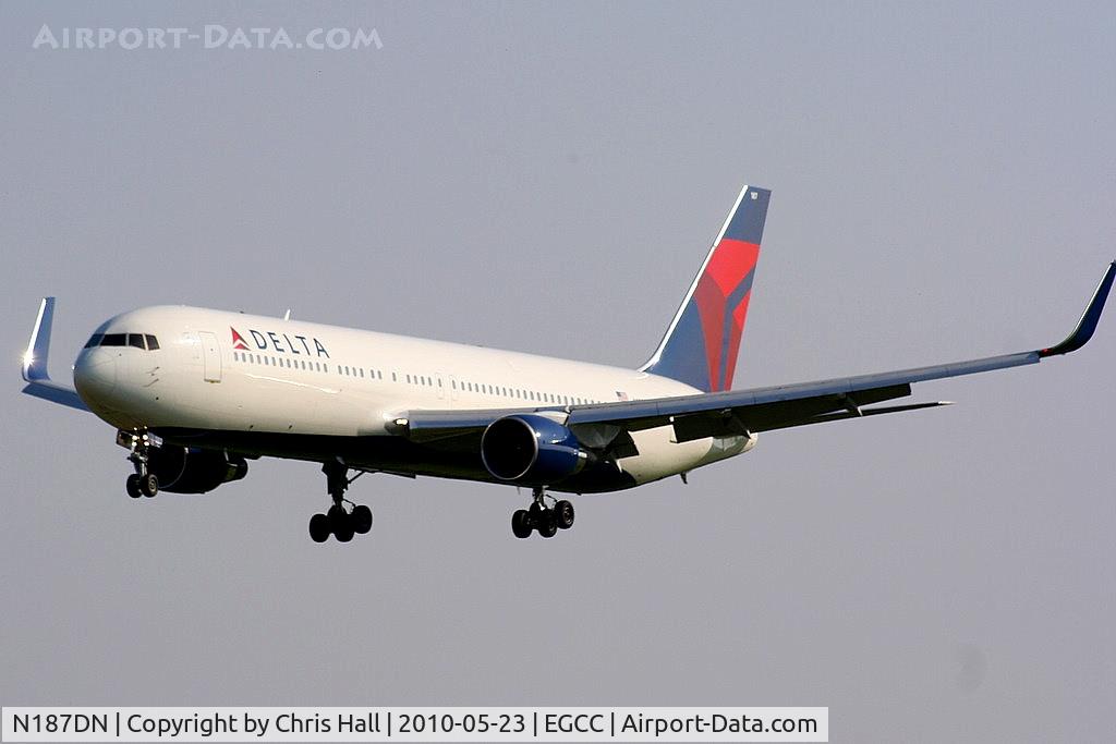 N187DN, 1996 Boeing 767-332/ER C/N 27582, Delta Airlines