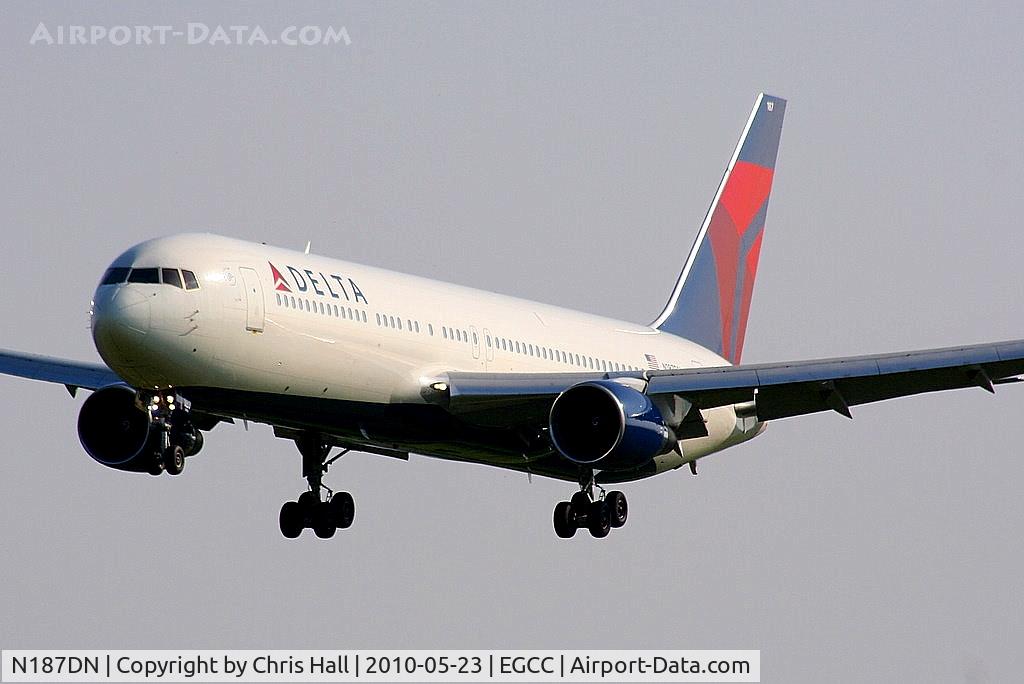 N187DN, 1996 Boeing 767-332/ER C/N 27582, Delta Airlines
