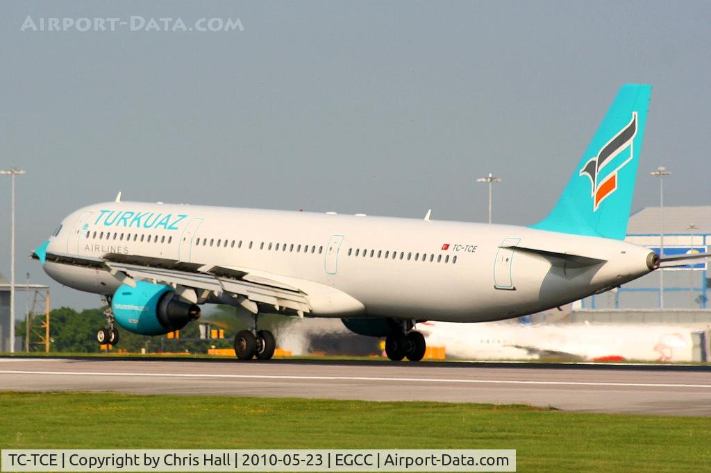 TC-TCE, 1997 Airbus A321-211 C/N 666, Turkuaz Airlines