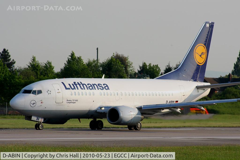D-ABIN, 1991 Boeing 737-530 C/N 24938, Lufthansa