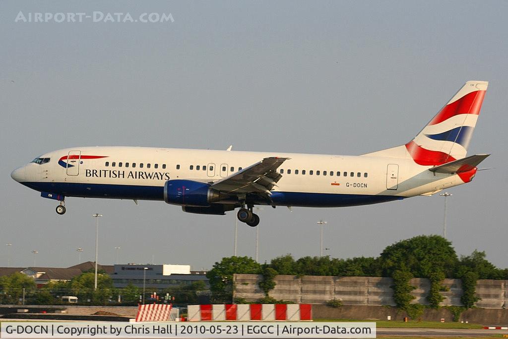 G-DOCN, 1992 Boeing 737-436 C/N 25848, British Airways