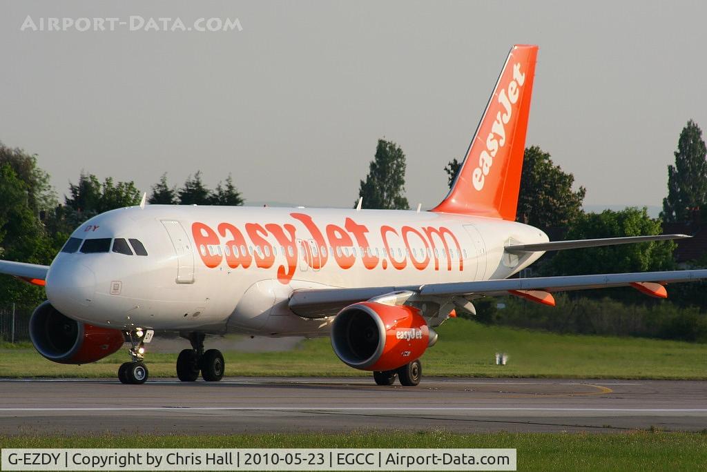 G-EZDY, 2008 Airbus A319-111 C/N 3763, Easyjet