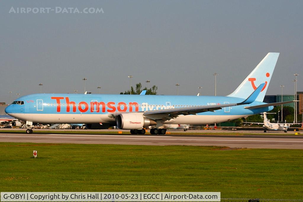 G-OBYI, 2000 Boeing 767-304/ER C/N 29138, Thomson B767 now fitted with winglets