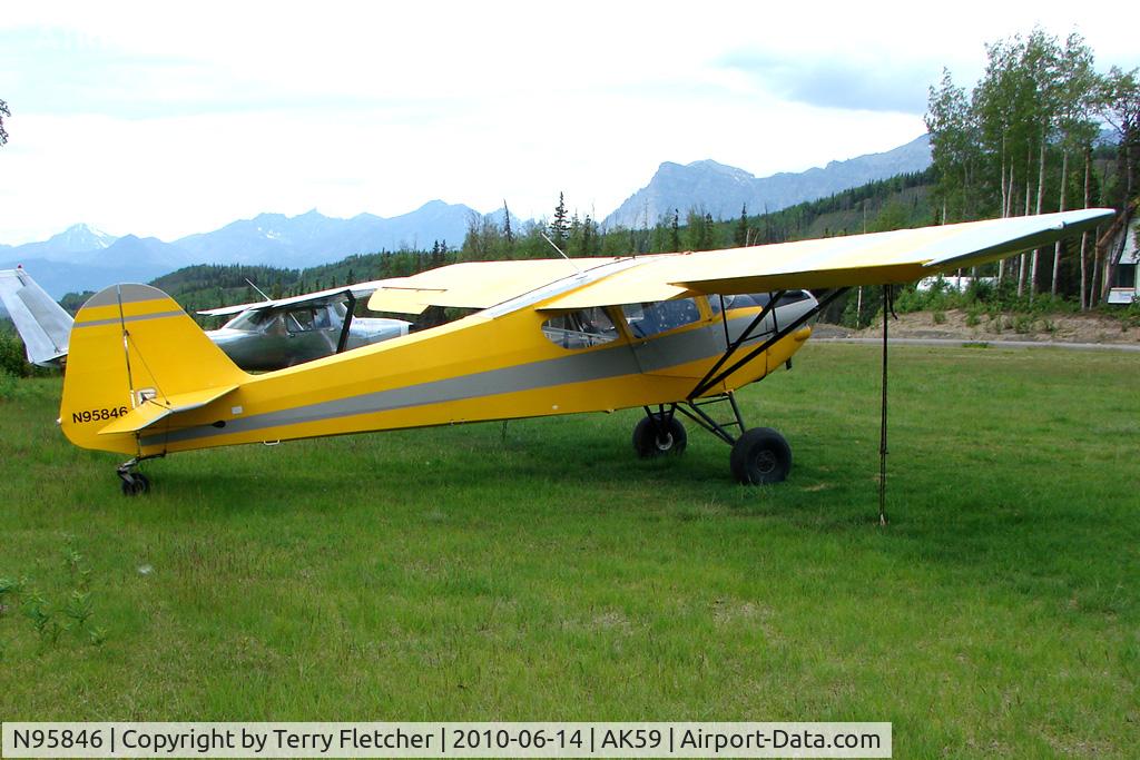 N95846, 1946 Taylorcraft BC12-65 C/N 8146, 1946 Taylorcraft BC12-65, c/n: 8146 at King Ranch