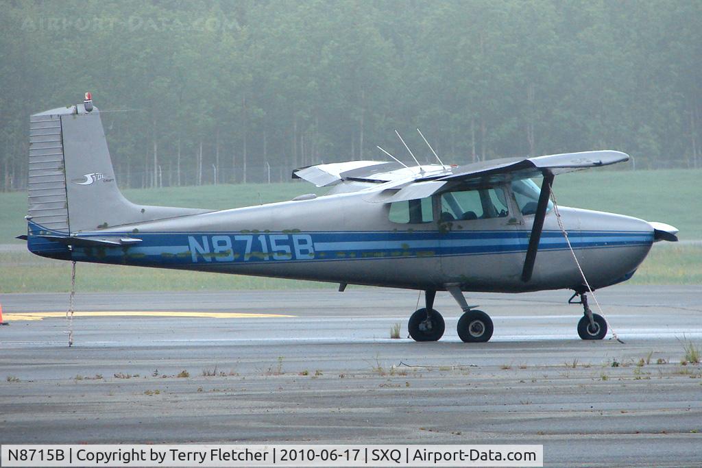 N8715B, 1957 Cessna 172 C/N 36415, 1957 Cessna 172, c/n: 36415 at Soldotna