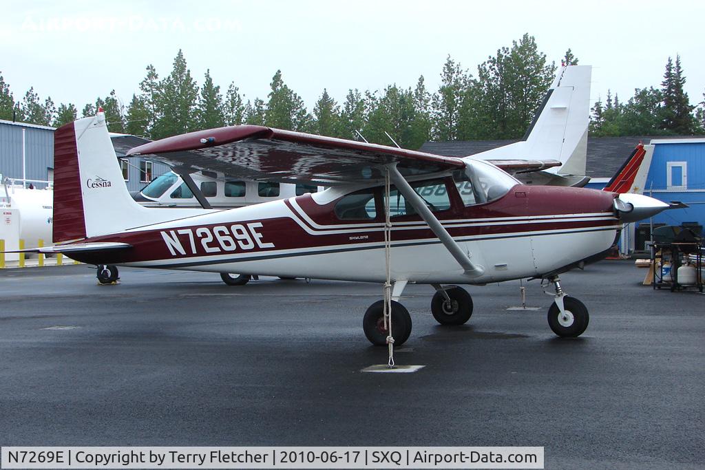 N7269E, 1959 Cessna 182B Skylane C/N 52269, 1959 Cessna 182B, c/n: 52269 at Soldotna