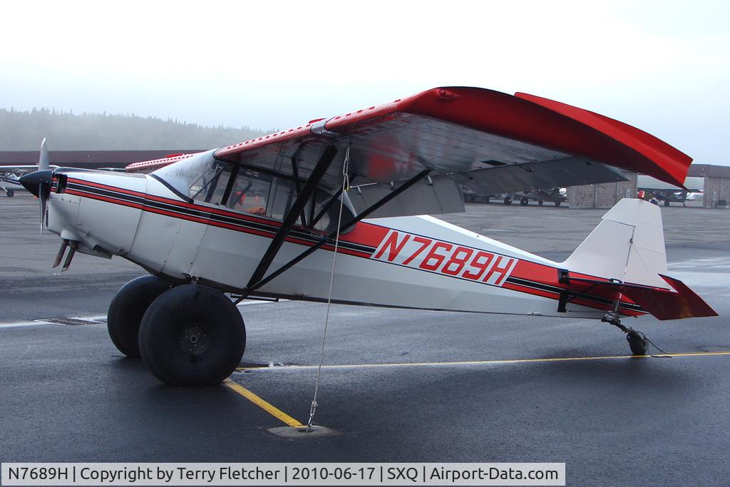 N7689H, 1946 Piper PA-12 Super Cruiser C/N 12-579, 1946 Piper PA-12, c/n: 12-579 at Soldotna