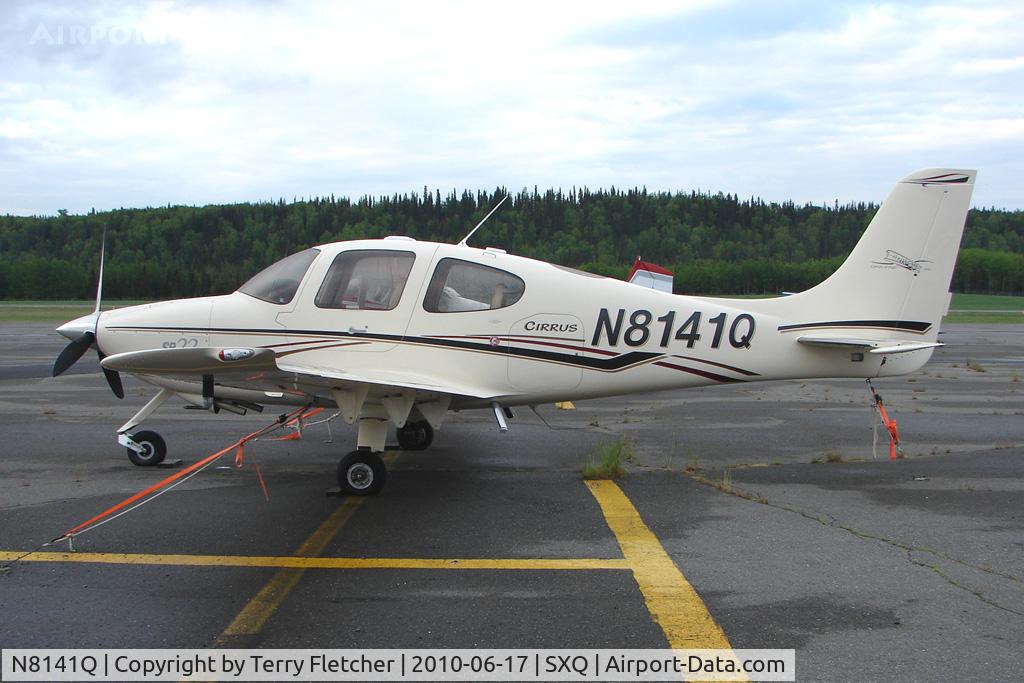 N8141Q, 2003 Cirrus SR22 C/N 0676, 2003 Cirrus Design Corp SR22, c/n: 0676 at Soldotna