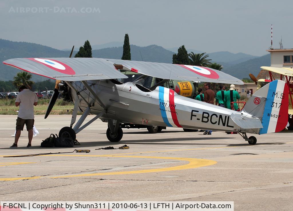 F-BCNL, Morane-Saulnier MS.317 C/N 6527, Participant of the LFTH Open Day 2010...