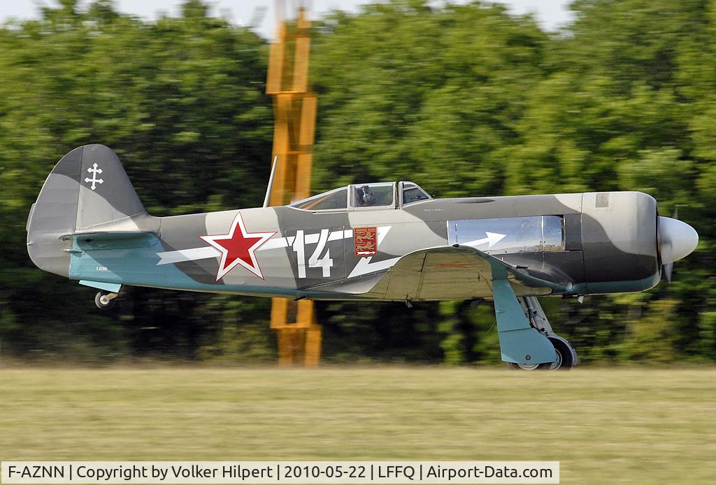 F-AZNN, Yakovlev Yak-11 C/N 25 III/05, at lffq