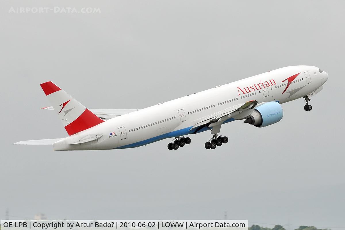 OE-LPB, 1998 Boeing 777-2Z9/ER C/N 28699, Austrian