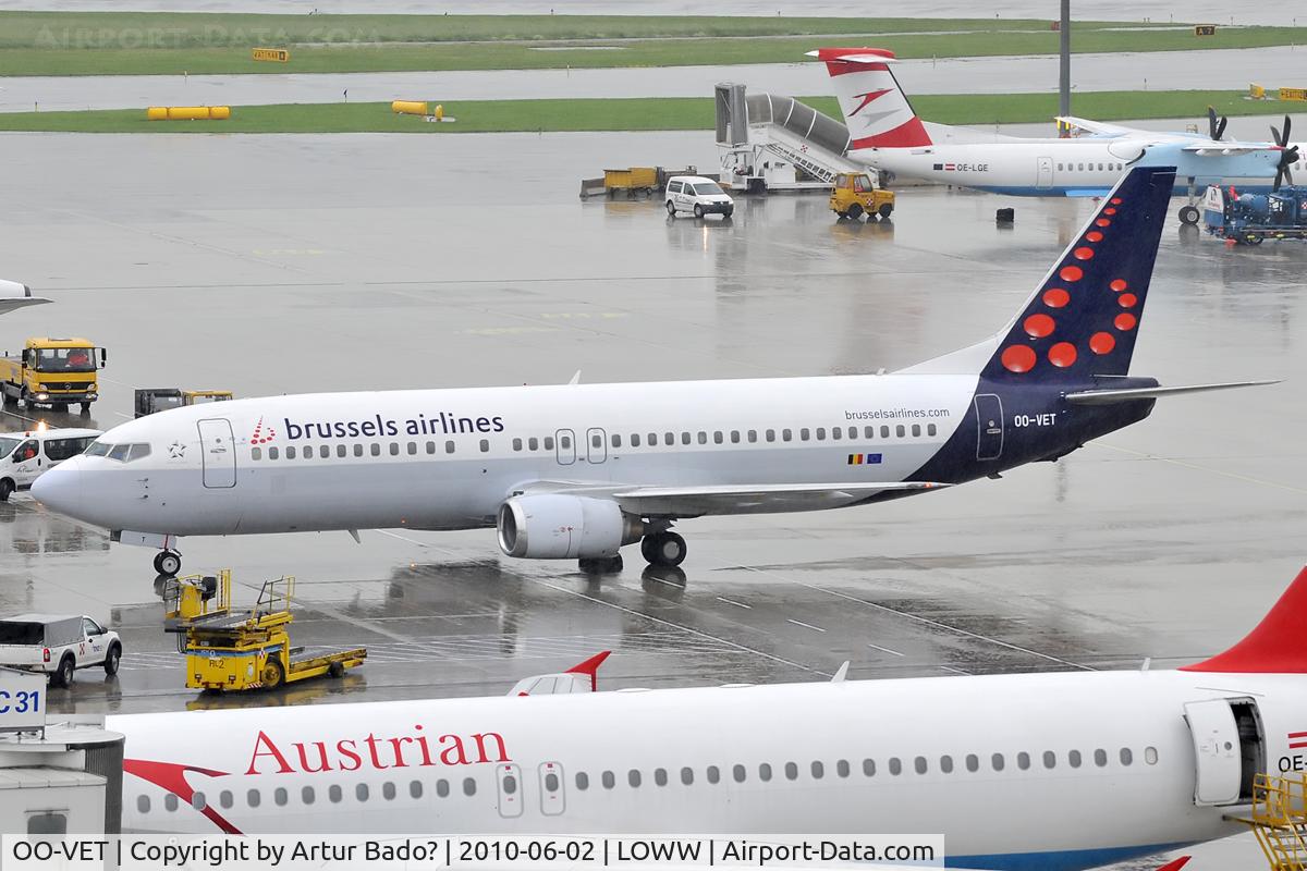 OO-VET, 1998 Boeing 737-4Q8 C/N 28202, Brussels Airlines