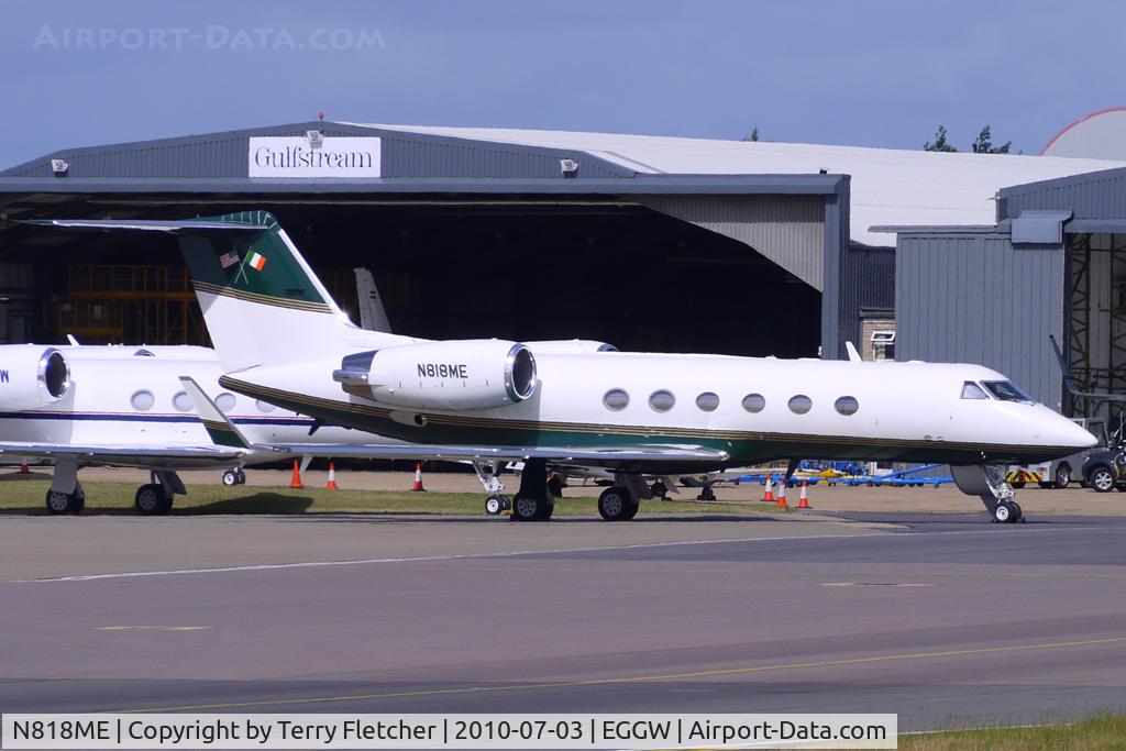 N818ME, 2000 Gulfstream Aerospace G-IV C/N 1431, 2000 Gulfstream Aerospace G-IV, c/n: 1431 at Luton UK