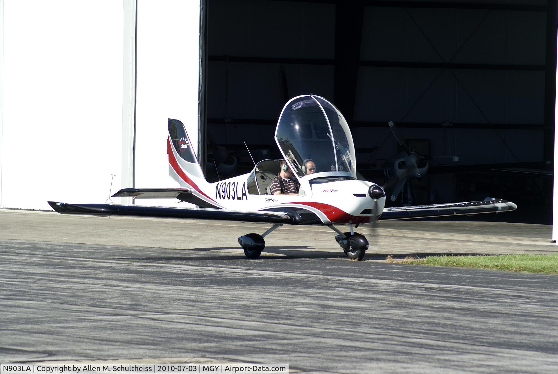 N903LA, 2007 Evektor-Aerotechnik Sportstar Plus C/N 20070903, 2007 Sportstar Plus