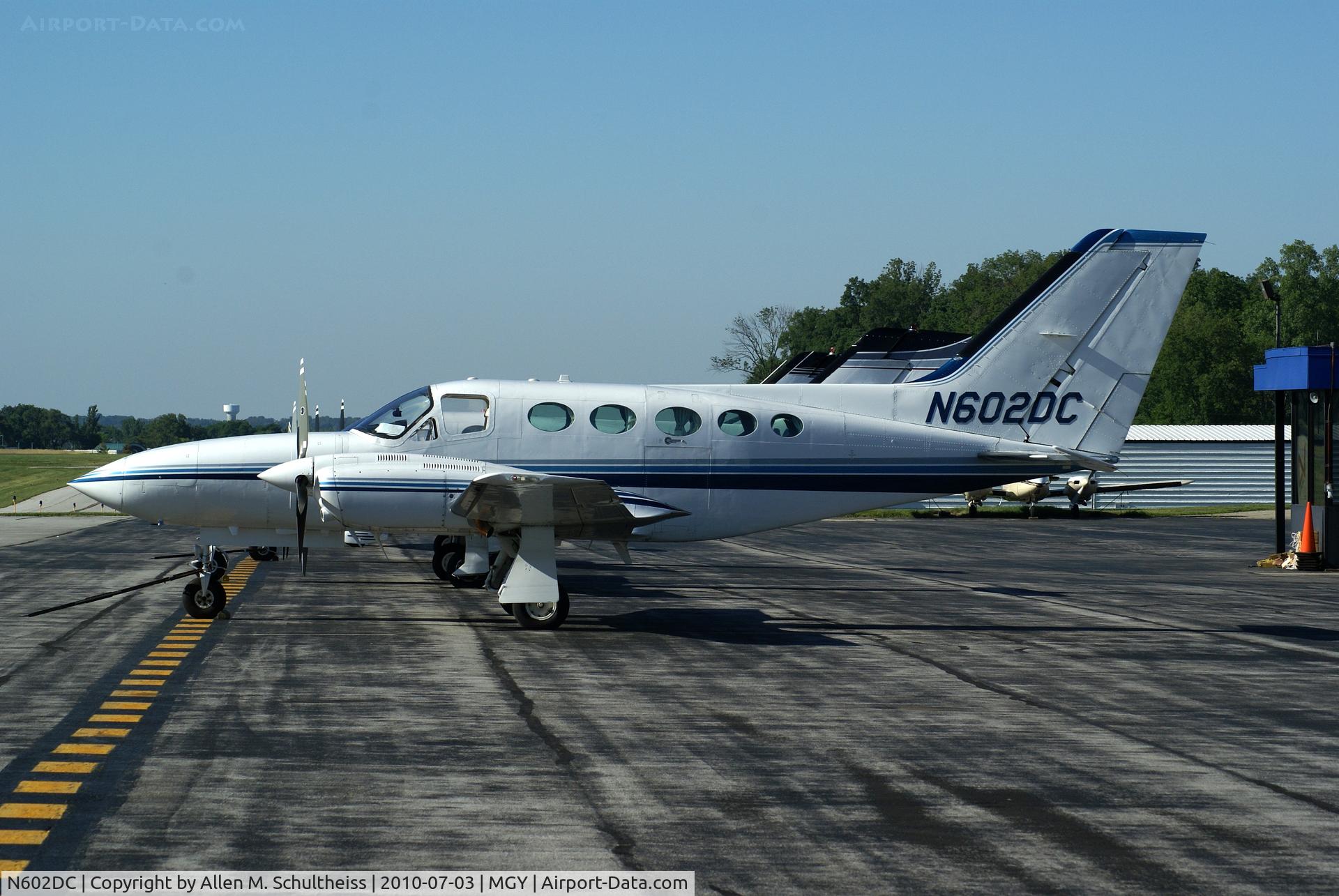 N602DC, Cessna 421C Golden Eagle C/N 421C0864, Cessna 421C