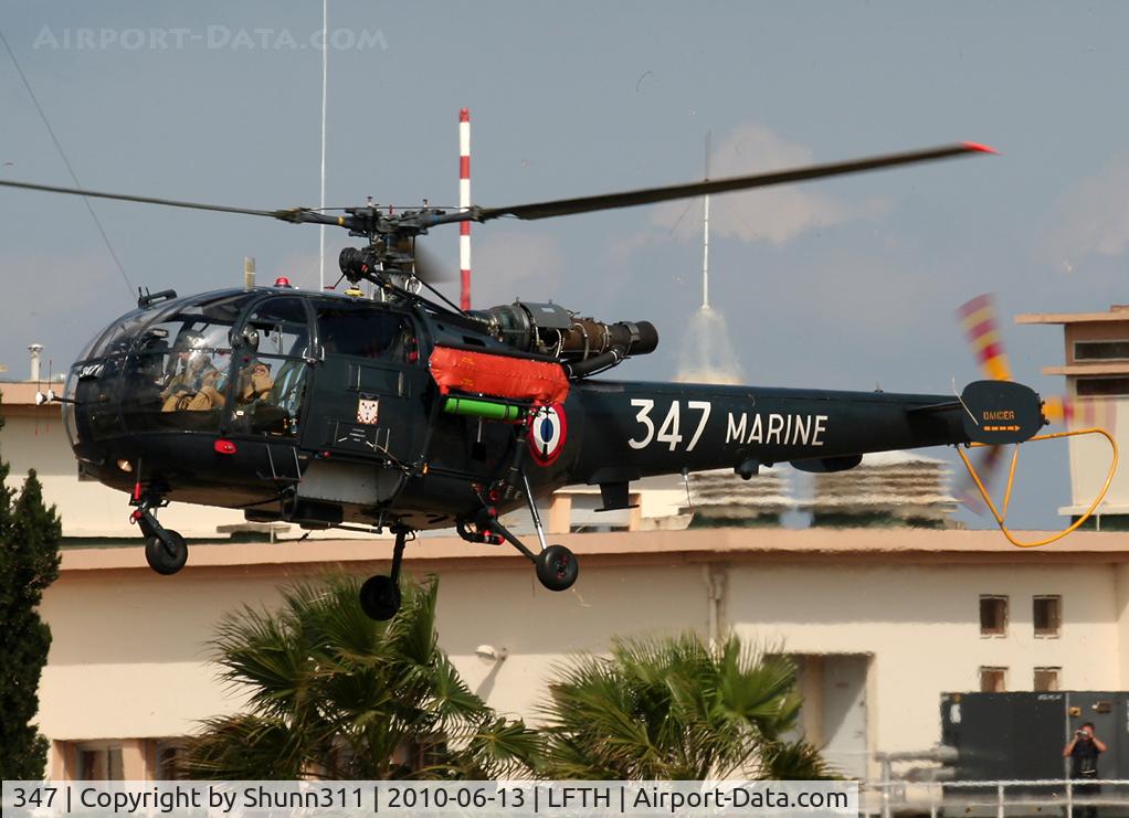 347, Sud Aviation SA-319B Alouette III C/N 2347, Used as a demo during LFTH Open Day...