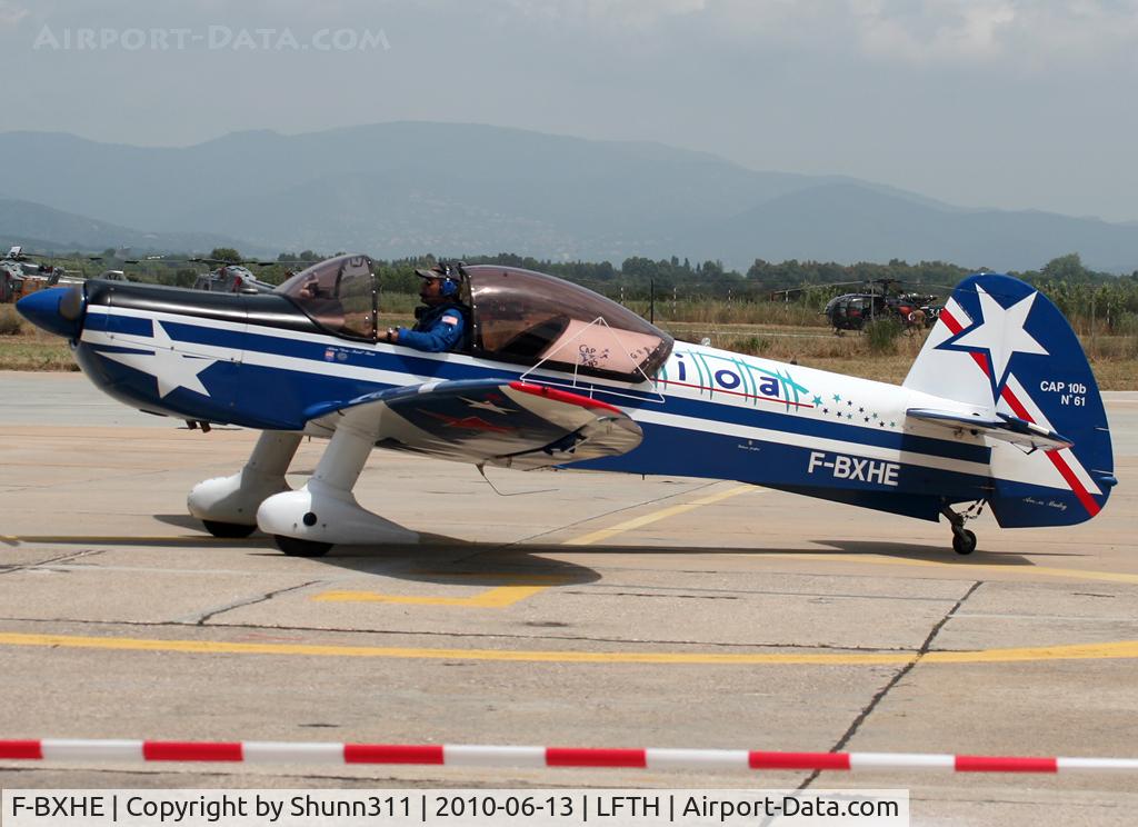 F-BXHE, Mudry CAP-10B C/N 61, Used as a demo during LFTH Open Day 2010