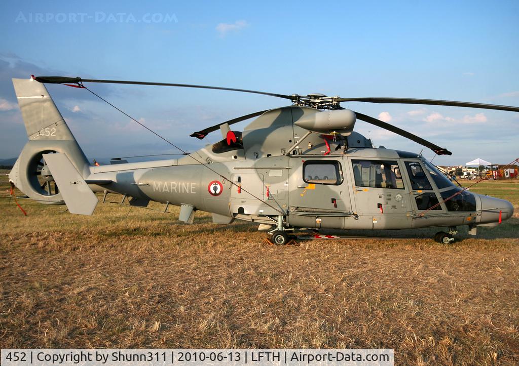 452, Eurocopter AS-565SA Panther C/N 6452, Displayed during LFTH Open Day...