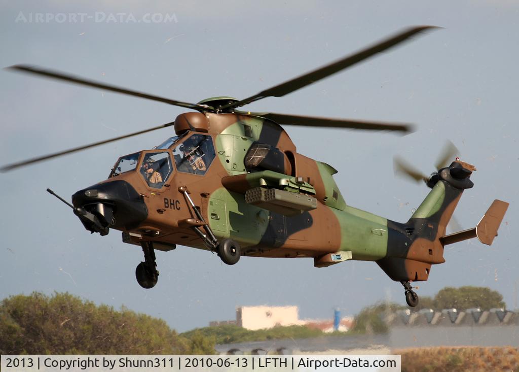 2013, Eurocopter EC-665 Tigre HAP C/N 2013, Used as a demo during LFTH Open Day 2010...