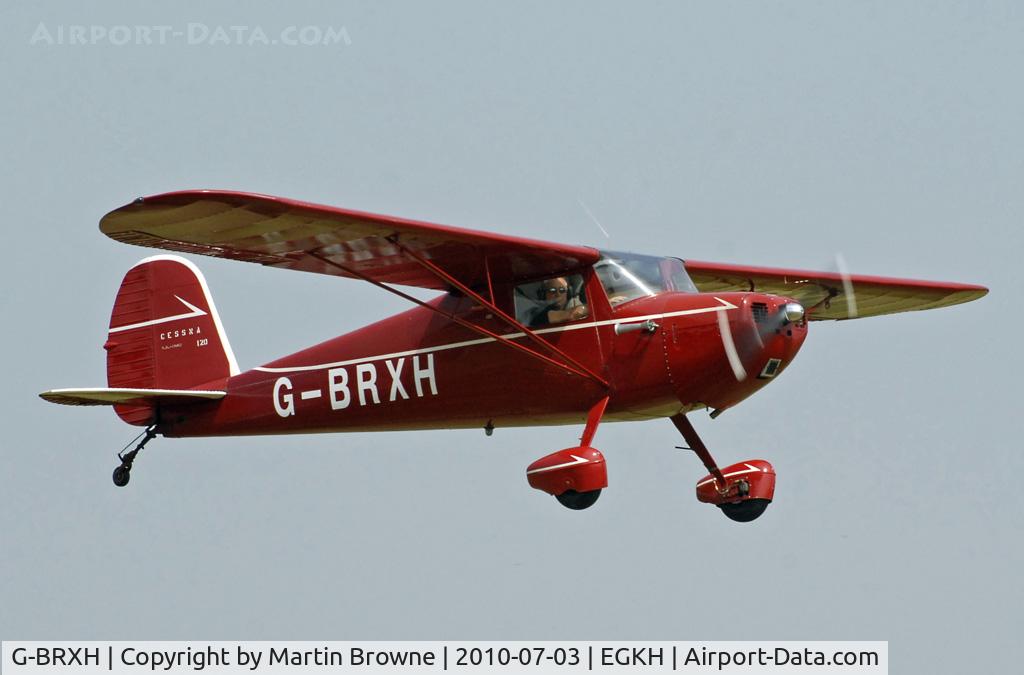 G-BRXH, 1946 Cessna 120 C/N 10462, SHOT AT HEADCORN