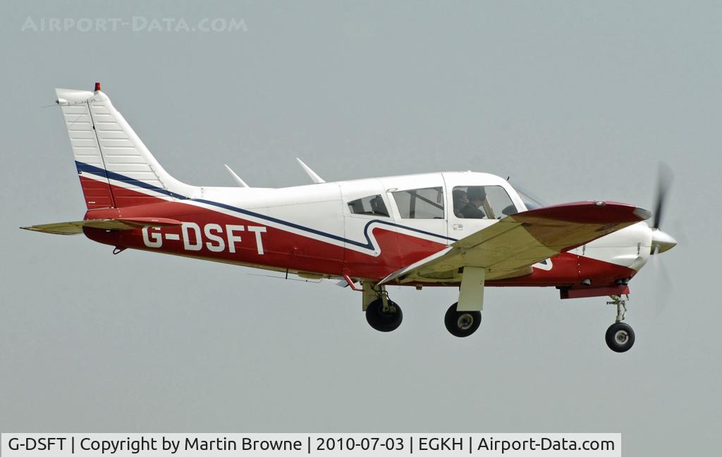 G-DSFT, 1973 Piper PA-28R-200-2 Cherokee Arrow II C/N 28R-7335157, SHOT AT HEADCORN