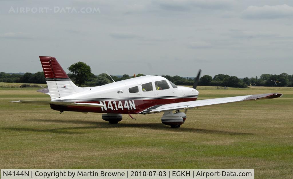N4144N, 2000 Piper PA-28-181 Cherokee Archer III C/N 2843361, SHOT AT HEADCORN