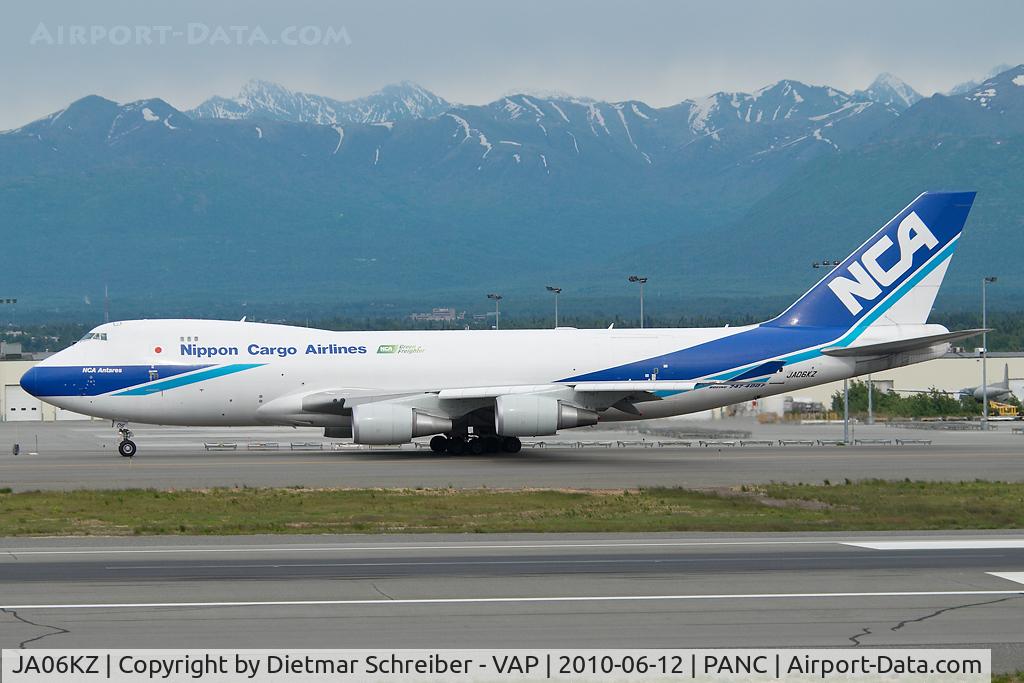 JA06KZ, 2007 Boeing 747-4KZF SCD C/N 36133, Nippon Cargo Boeing 747-400
