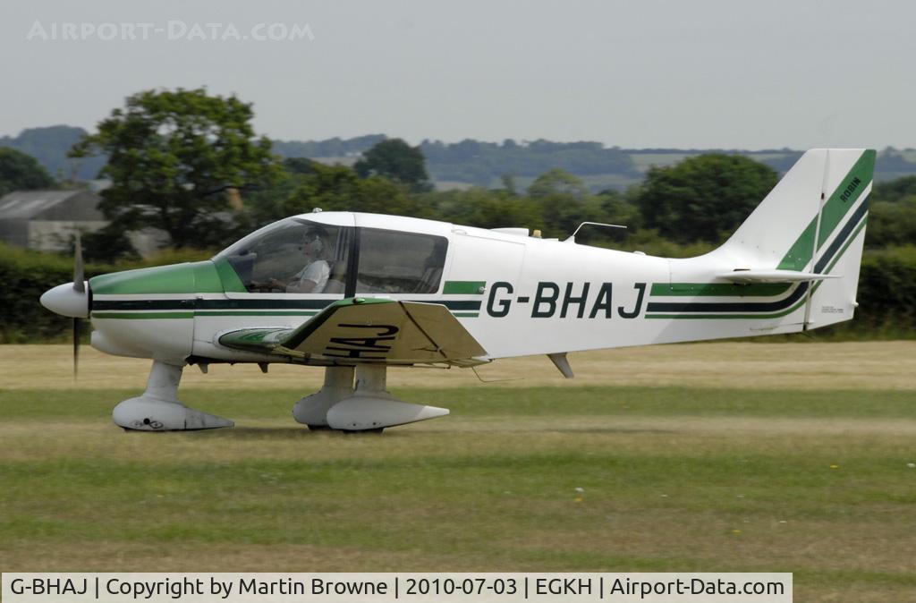 G-BHAJ, 1979 Robin DR-400-160 Chevalier C/N 1430, SHOT AT HEADCORN