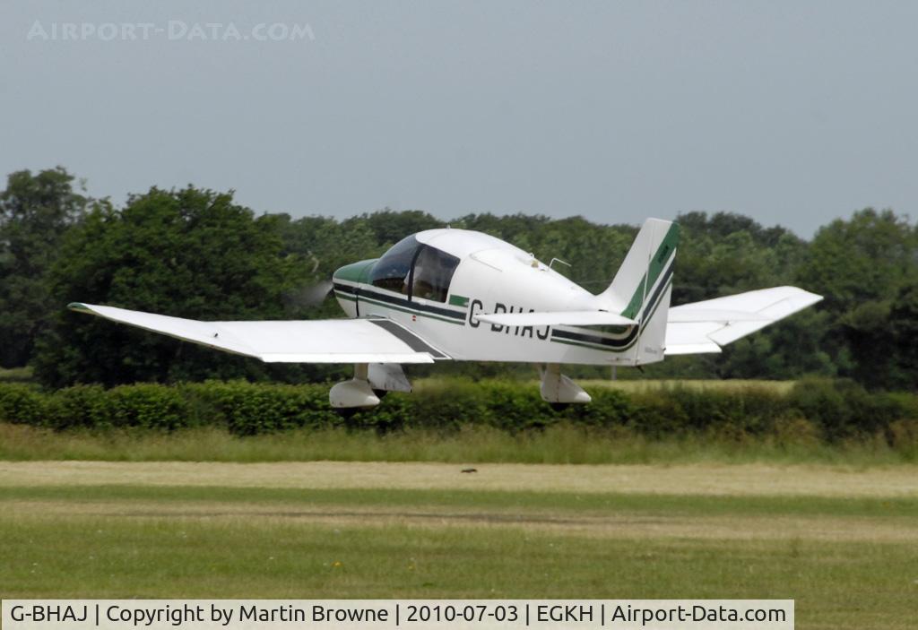 G-BHAJ, 1979 Robin DR-400-160 Chevalier C/N 1430, SHOT AT HEADCORN